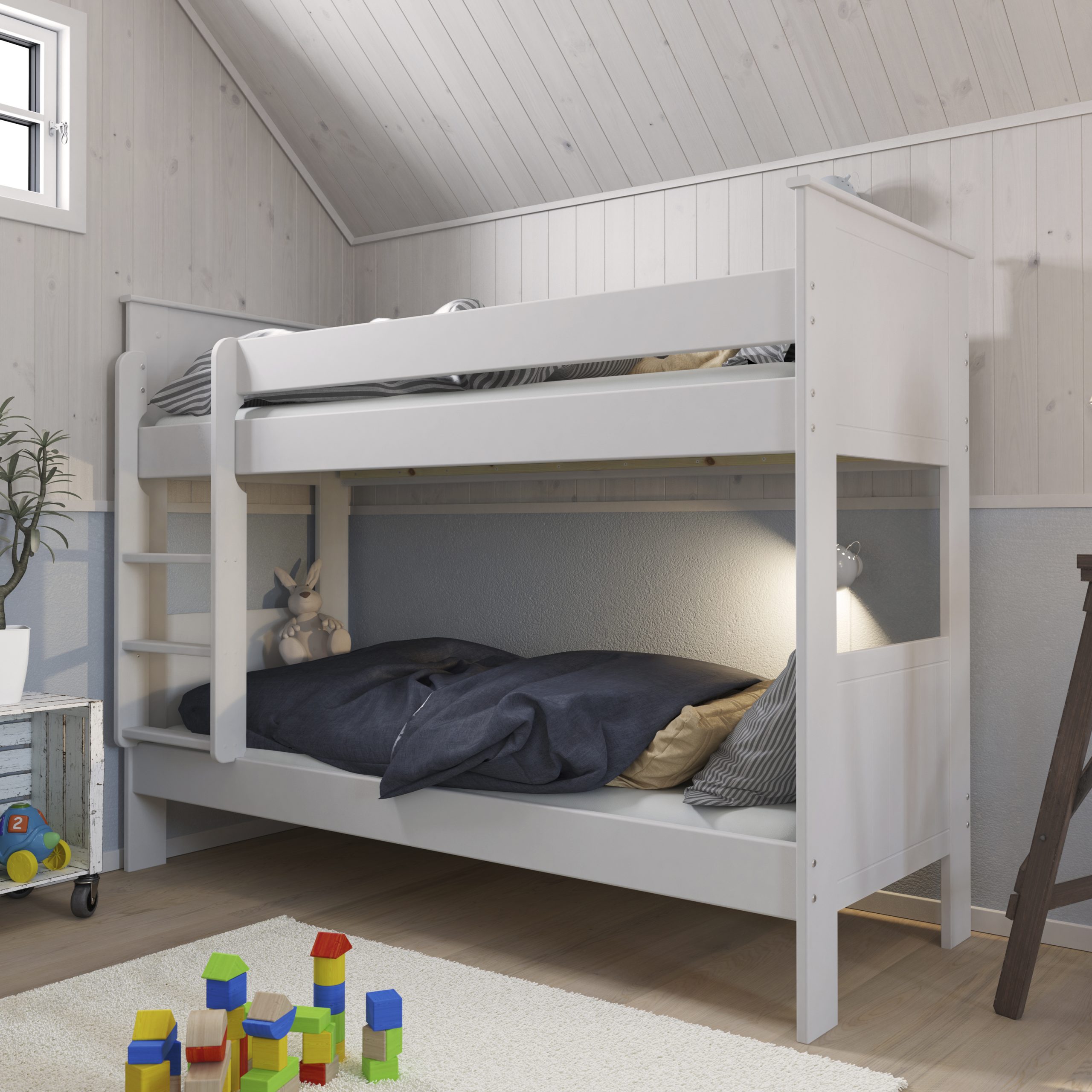 Alba Bunk Bed White - Image 5