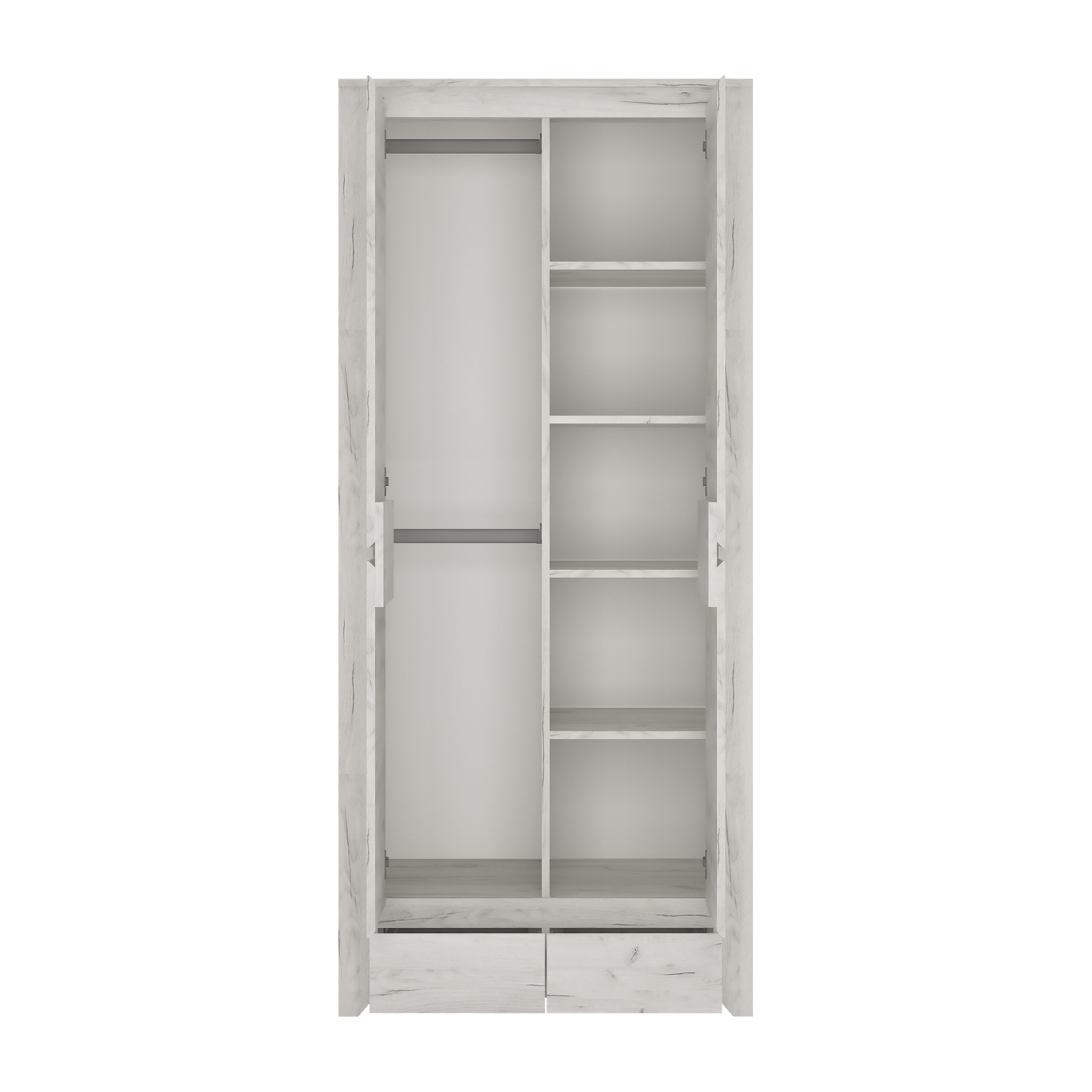 Angel 2 Door 2 Drawer Fitted Wardrobe - Image 2