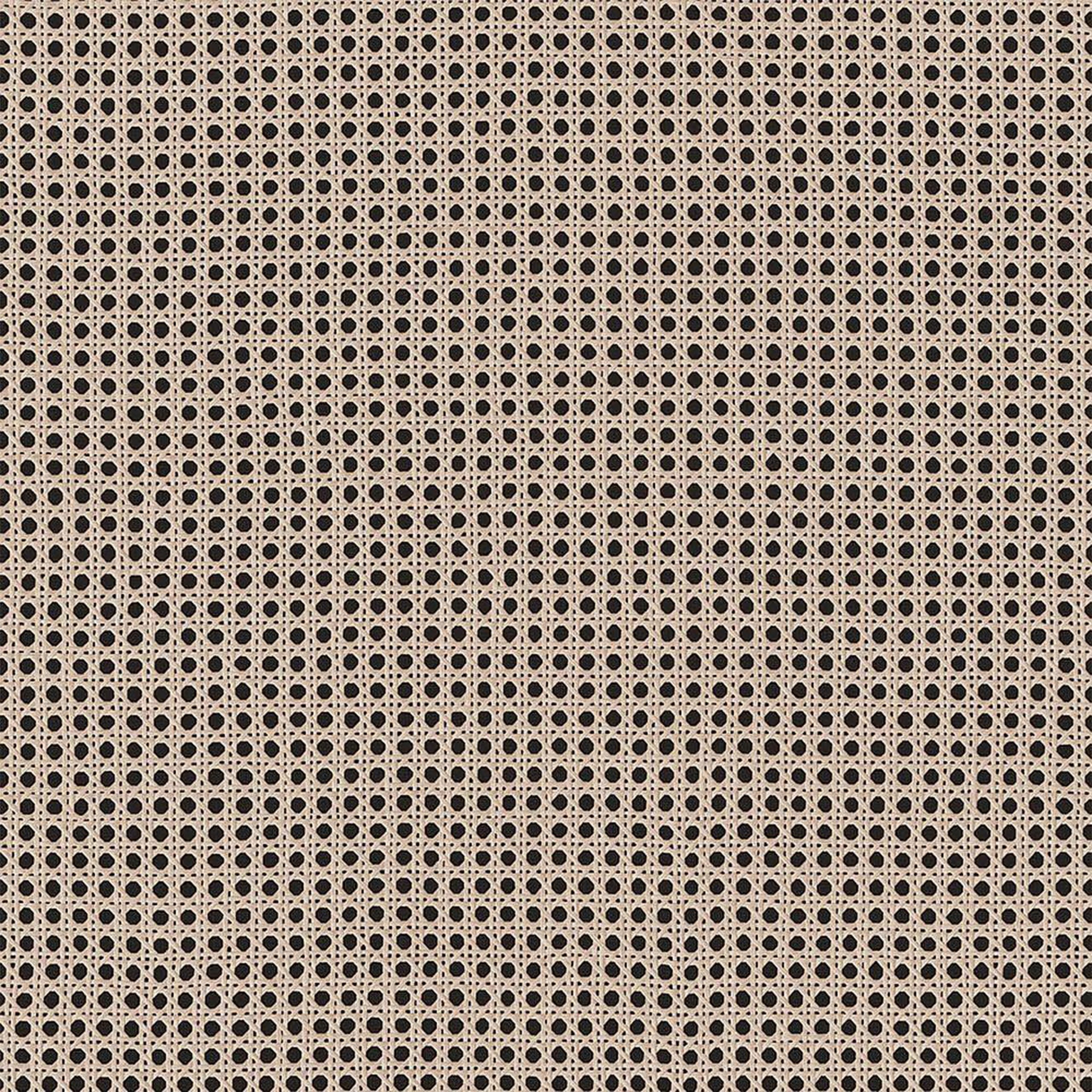 Cestino Coffee Table with 1 Drawer in Jackson Hickory Oak and Rattan Effect - Image 4