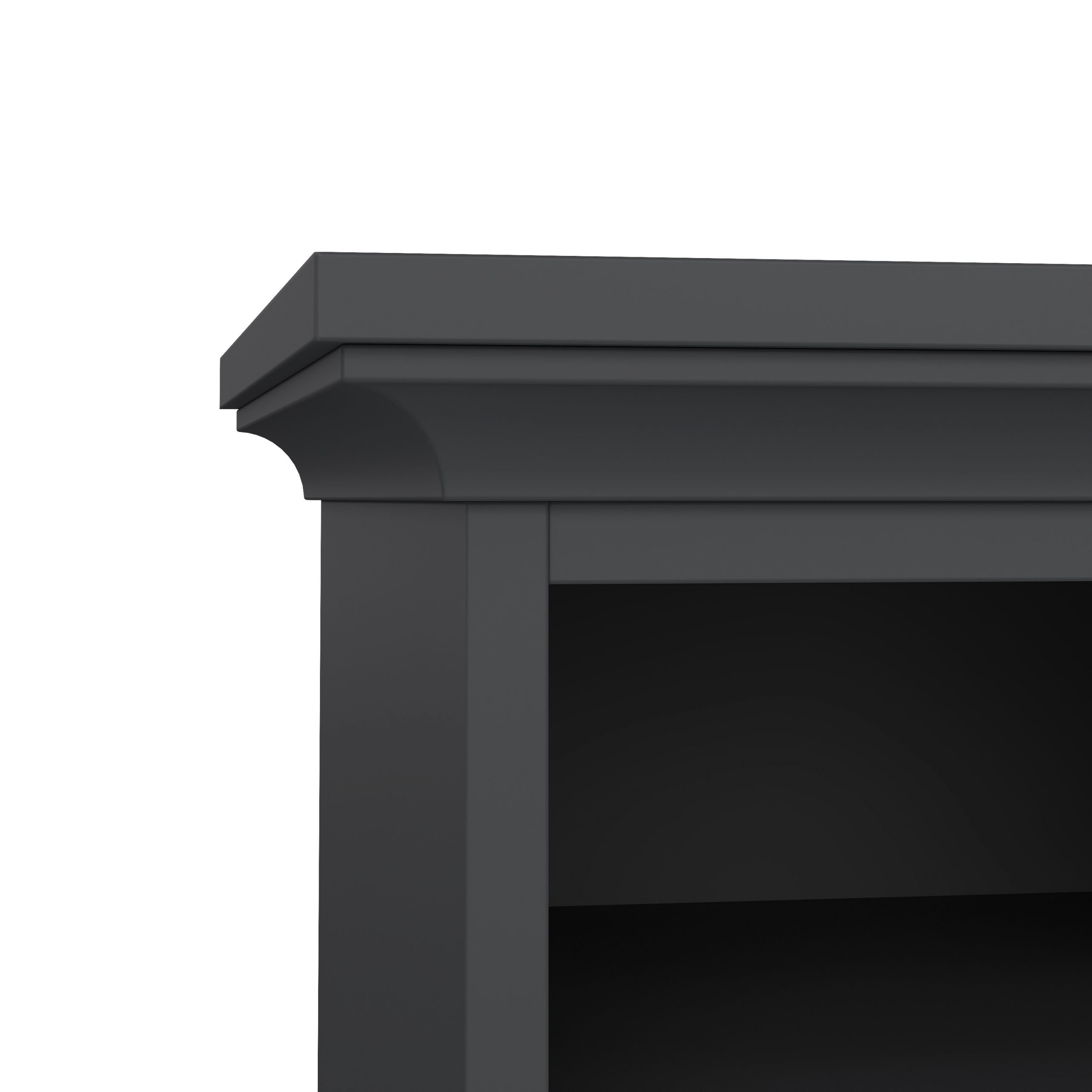 Paris Bedside 2 Drawers in Matt Grey - Image 6