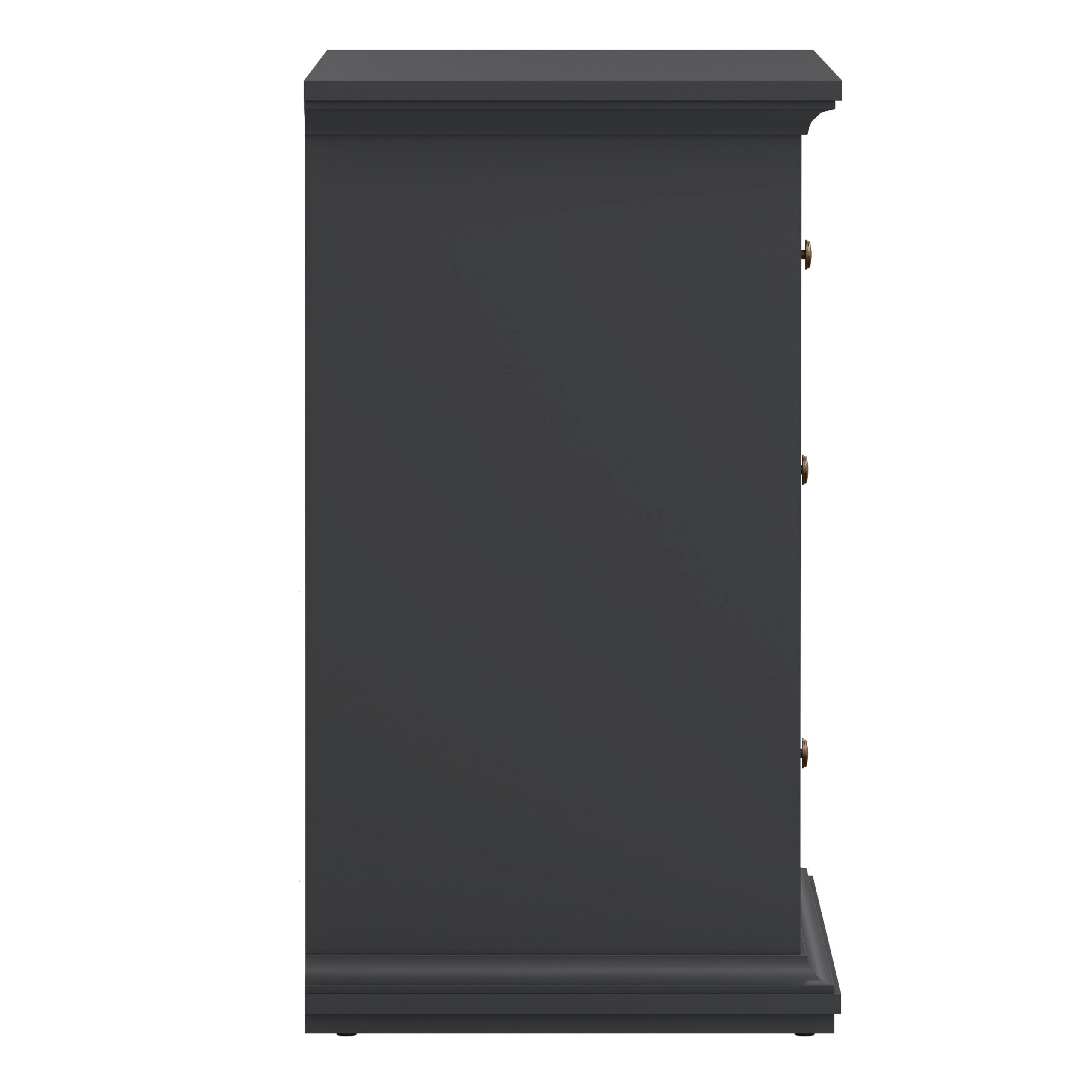 Paris Chest of 4 Drawers in Matt Grey - Image 2