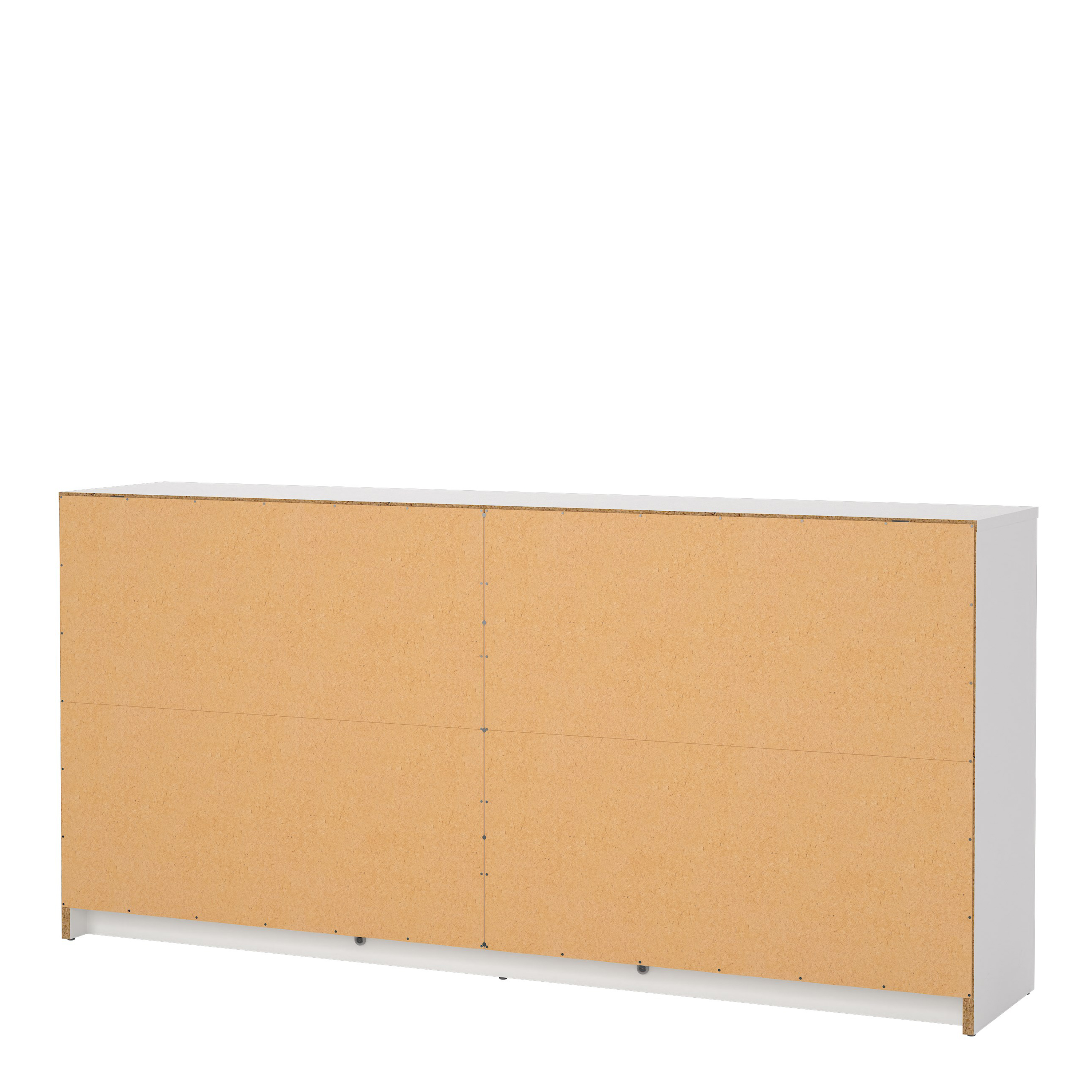 May Chest of 6 Drawers (3+3) in White - Image 2