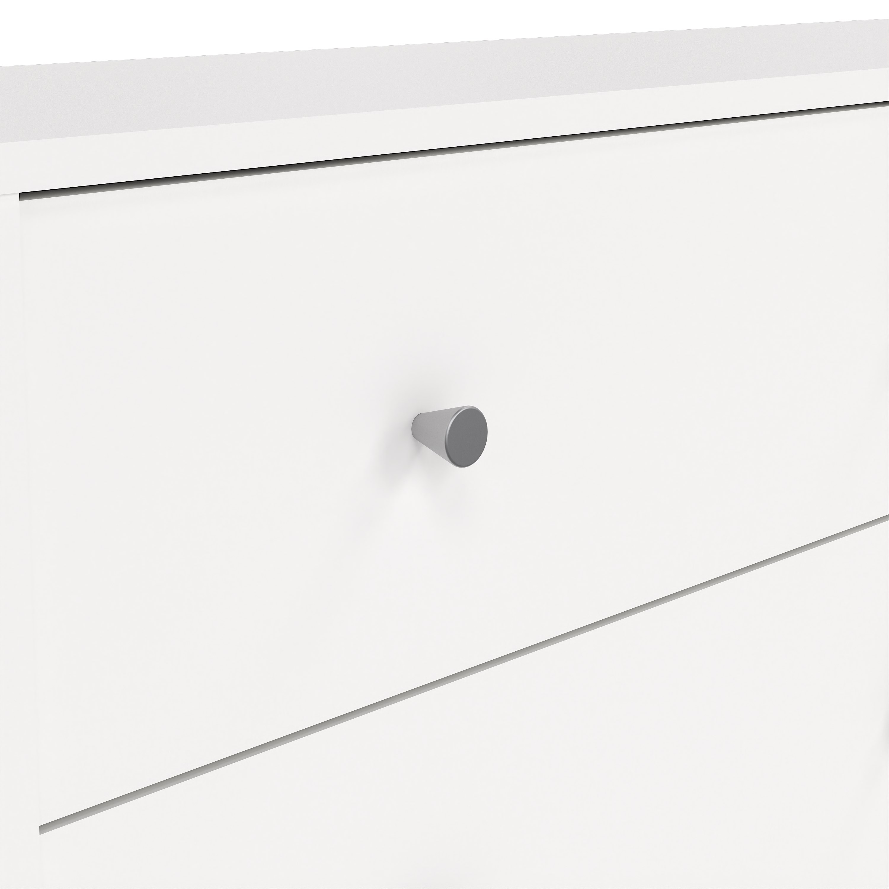 May Chest of 6 Drawers (3+3) in White - Image 7