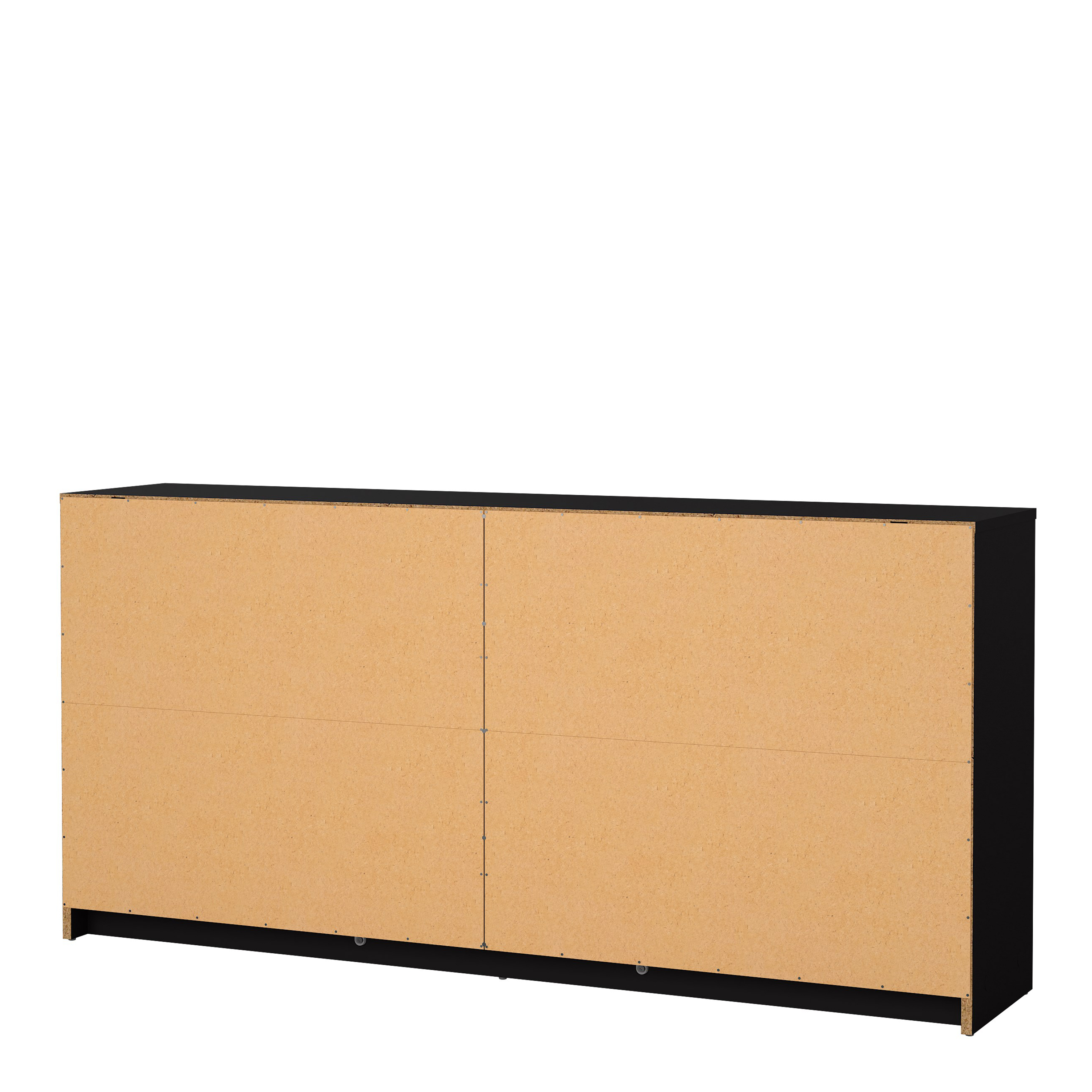 May Chest of 6 Drawers (3+3) in Black - Image 2