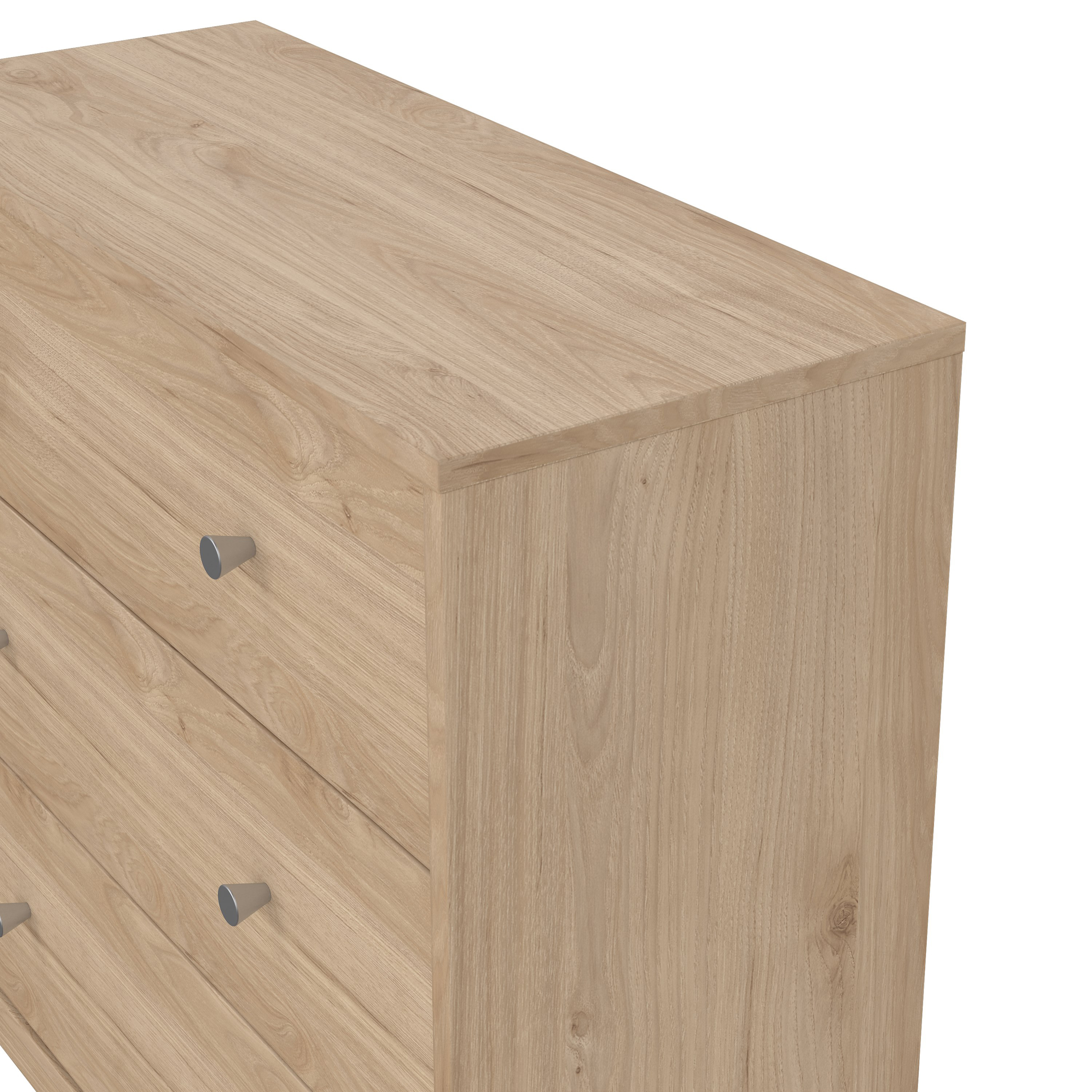 May Chest of 3 Drawers in Jackson Hickory Oak - Image 6
