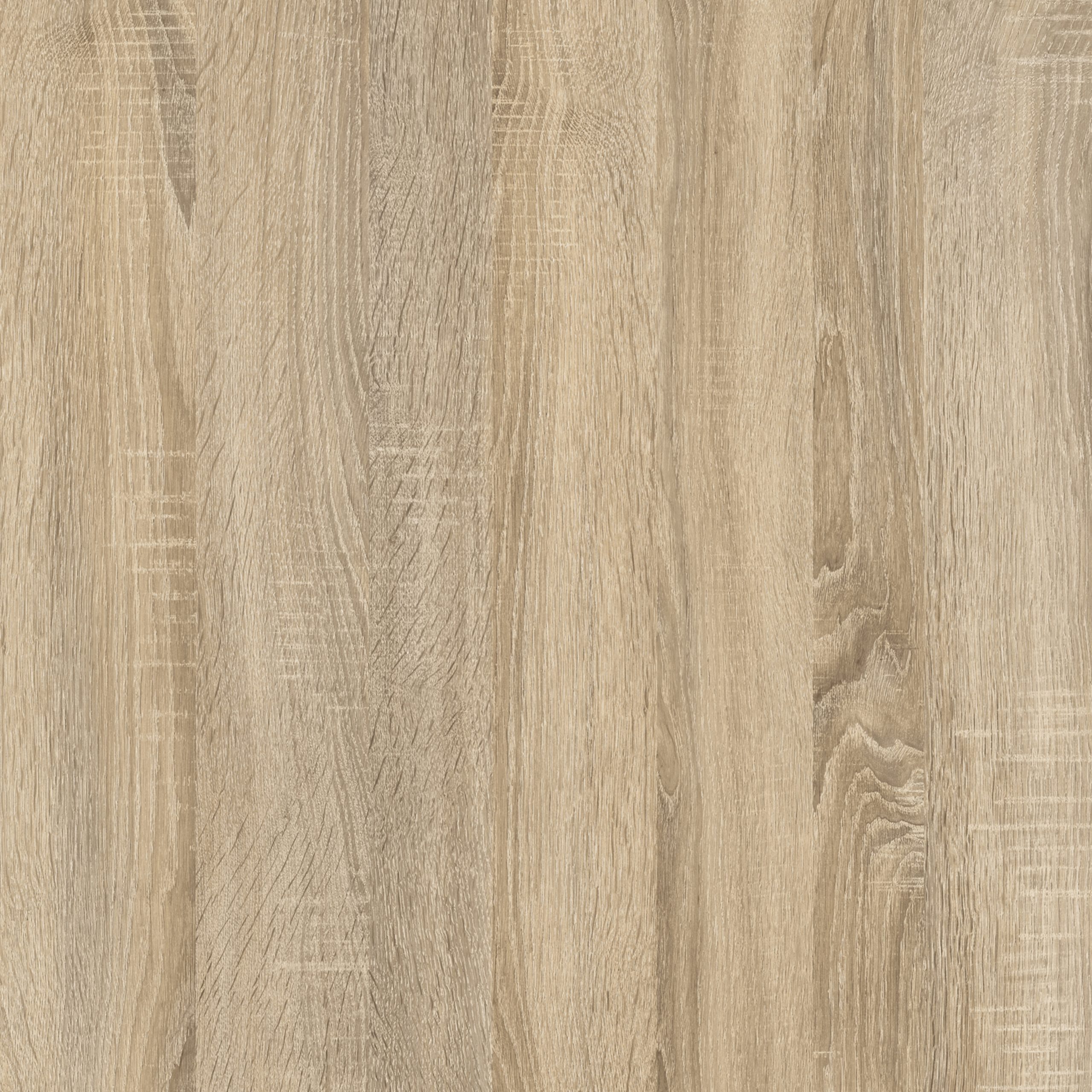 Basic Low Narrow Bookcase (2 Shelves) in Oak - Image 7