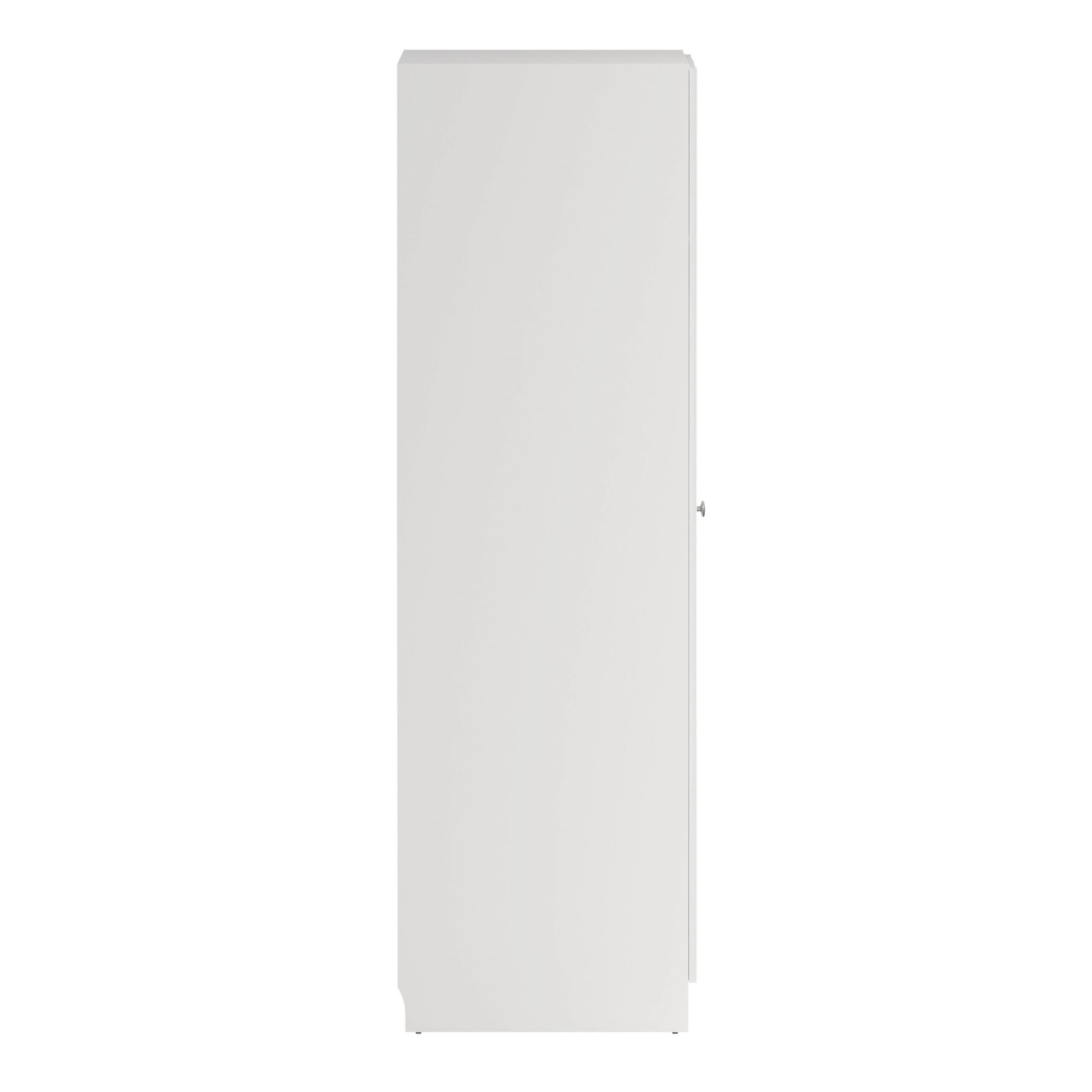 Brande Wardrobe with 2 Frame Doors in White - Image 2