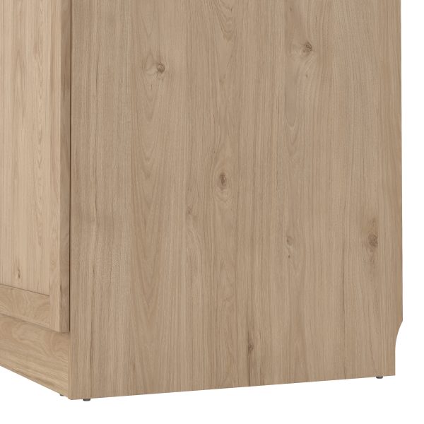 Brande Wardrobe with 2 Frame Doors in Jackson Hickory - Image 10