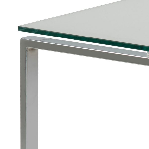 Katrine Nest of Tables with Glass Top Set of 3 - Image 5