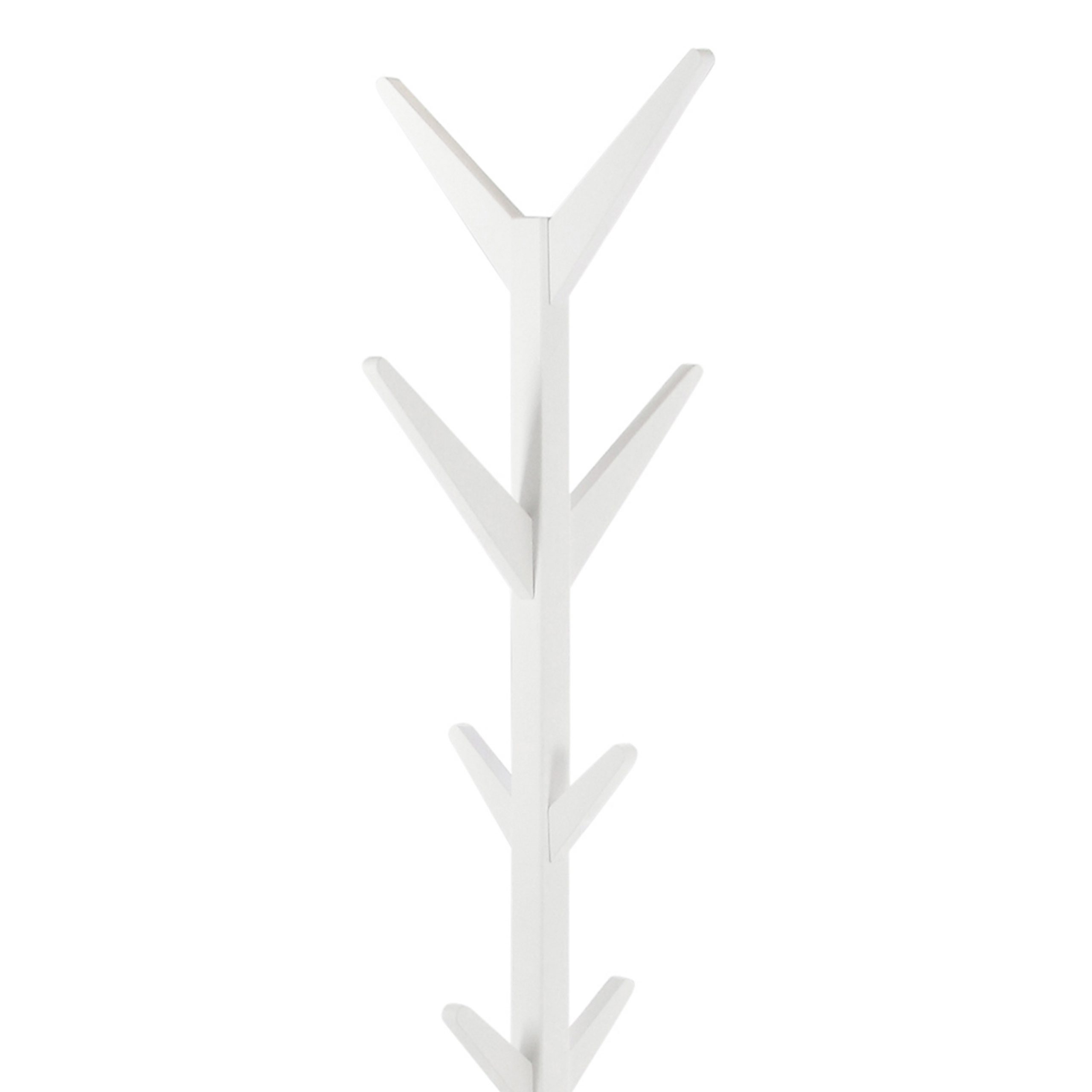 Ascot Coat Hanger in White - Image 2