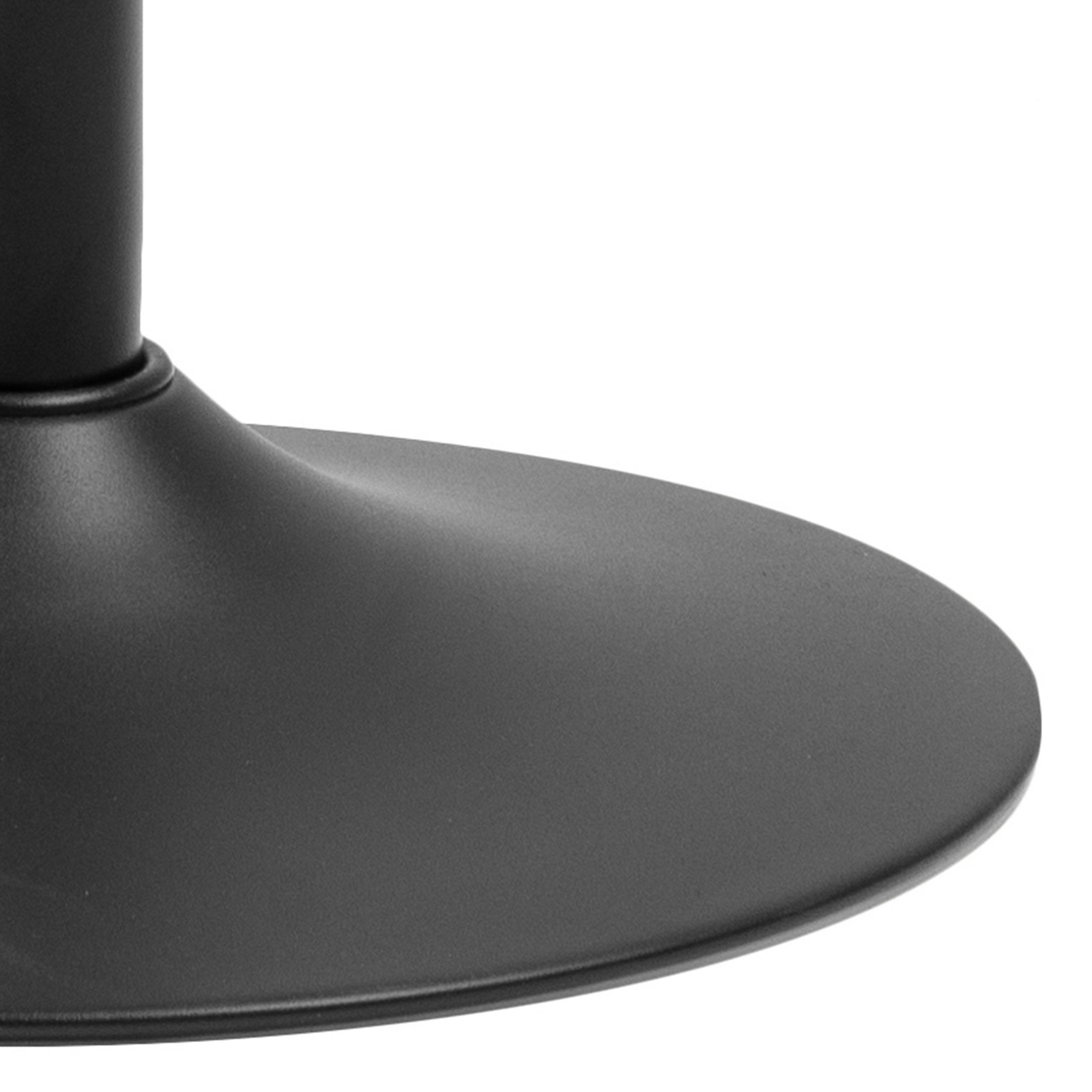 Finch Black Bar Stool without Back Set of 2 - Image 5