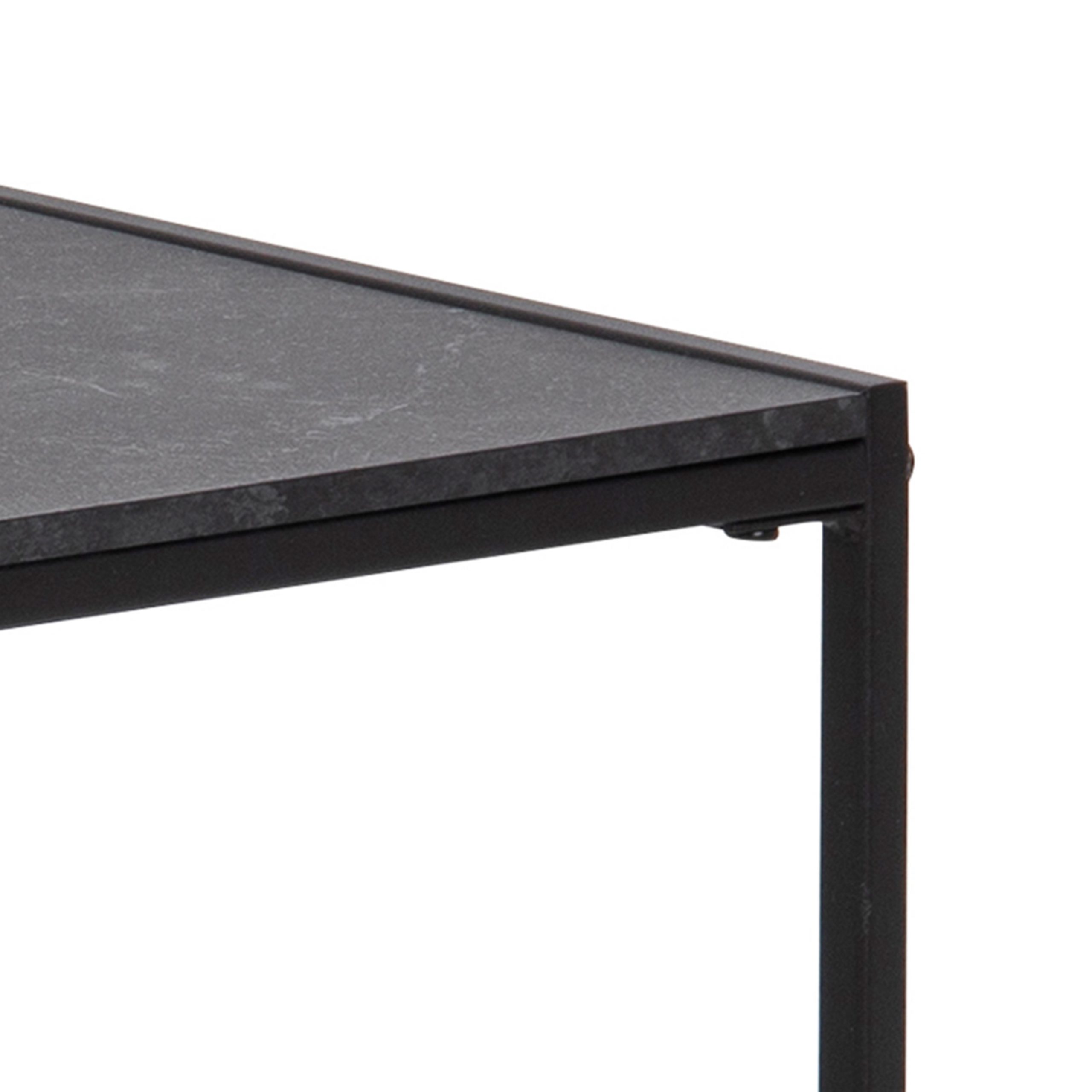 Infinity Coffee Table in Matt Black - Image 2