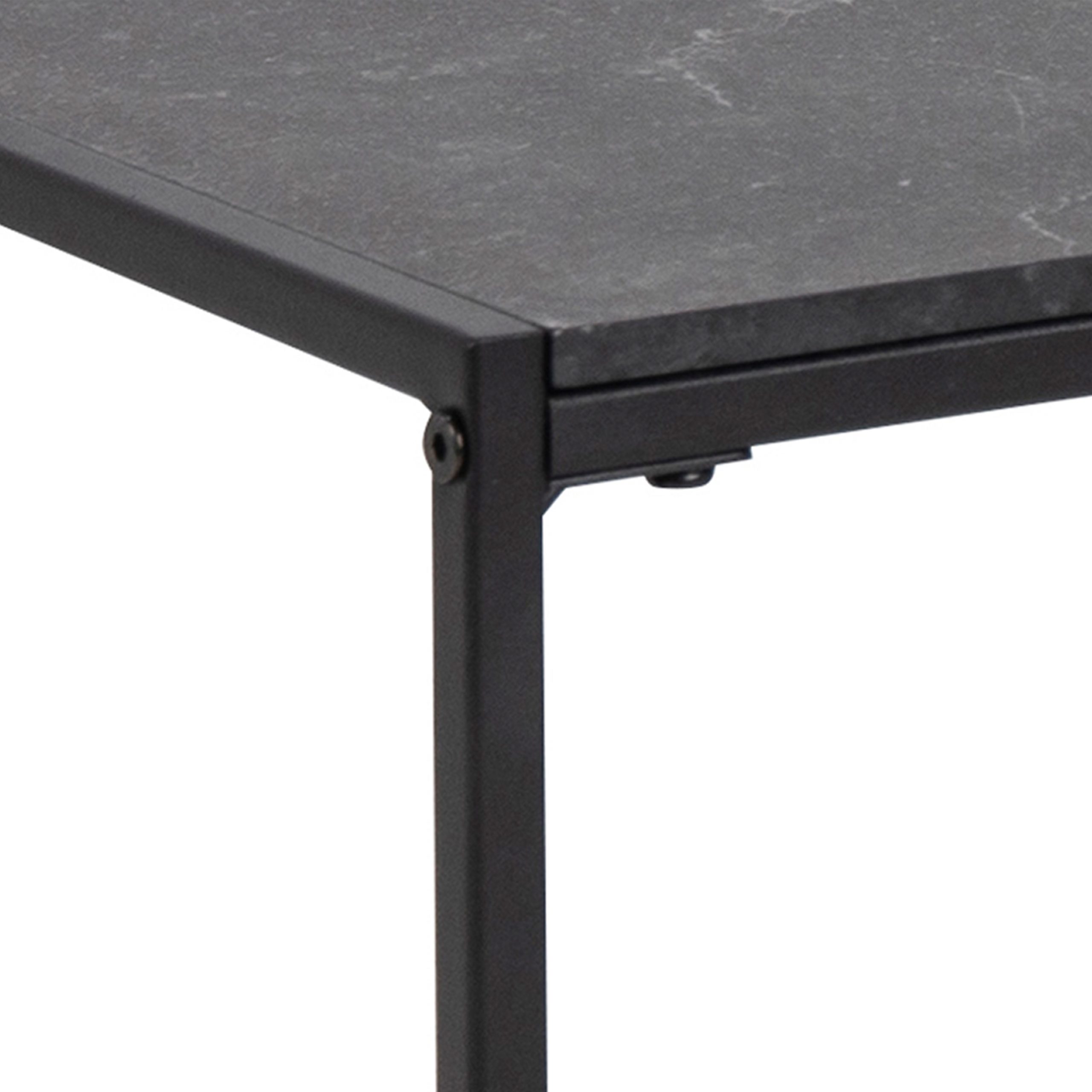 Infinity Coffee Table in Matt Black - Image 4