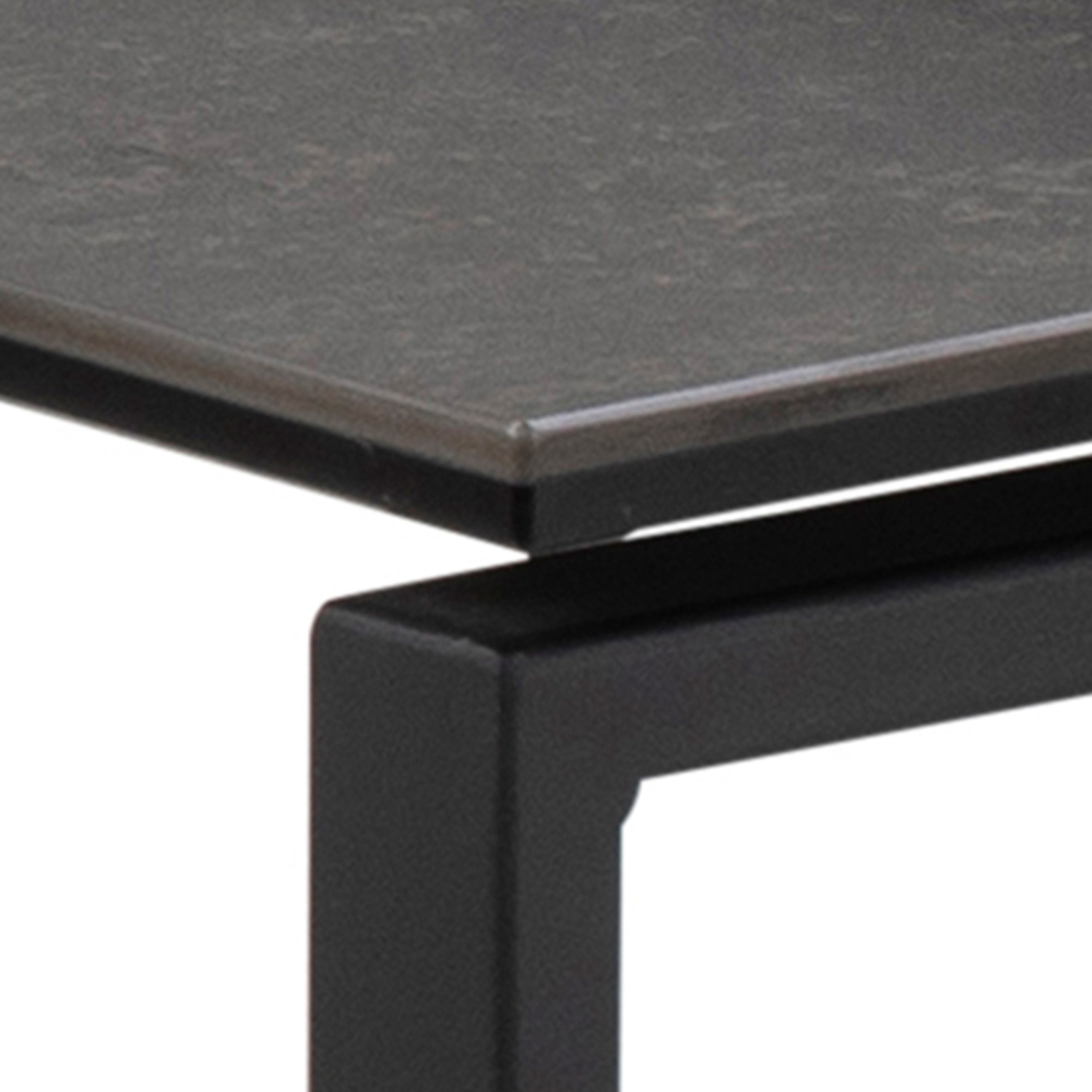 Katrine Ceramic Nest of Tables in Black Set of 3 - Image 3