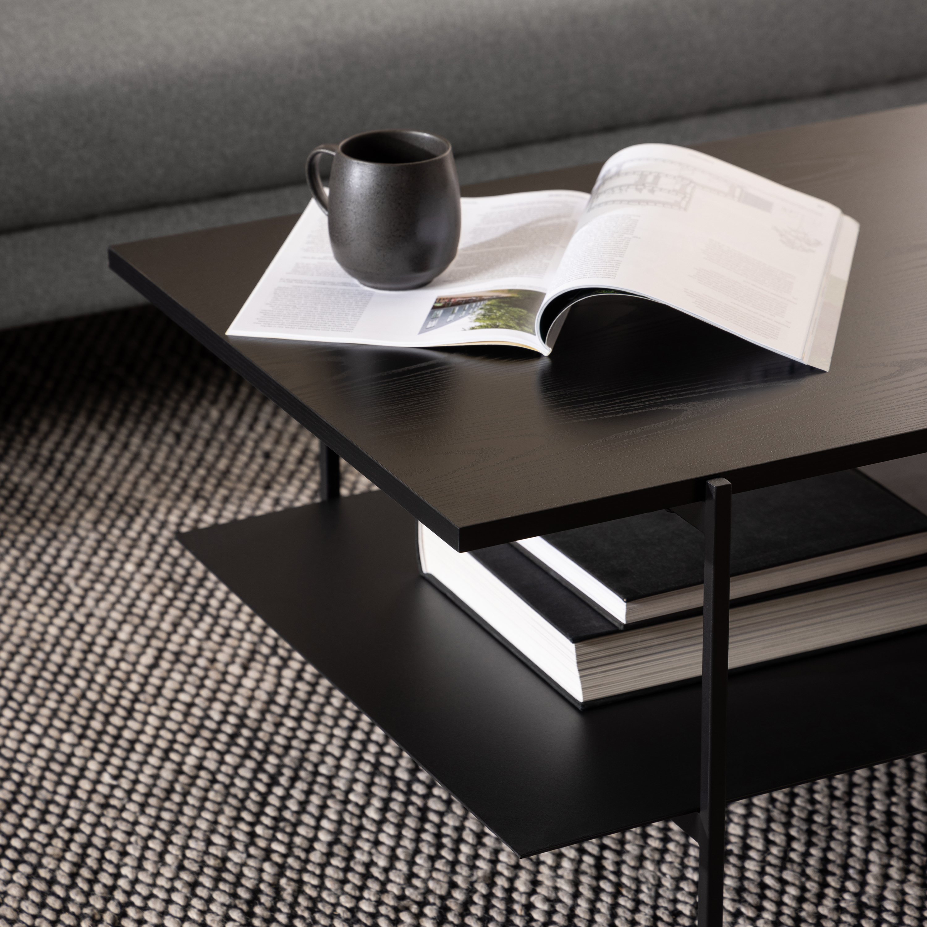 Angus Coffee Table in Black - Image 4