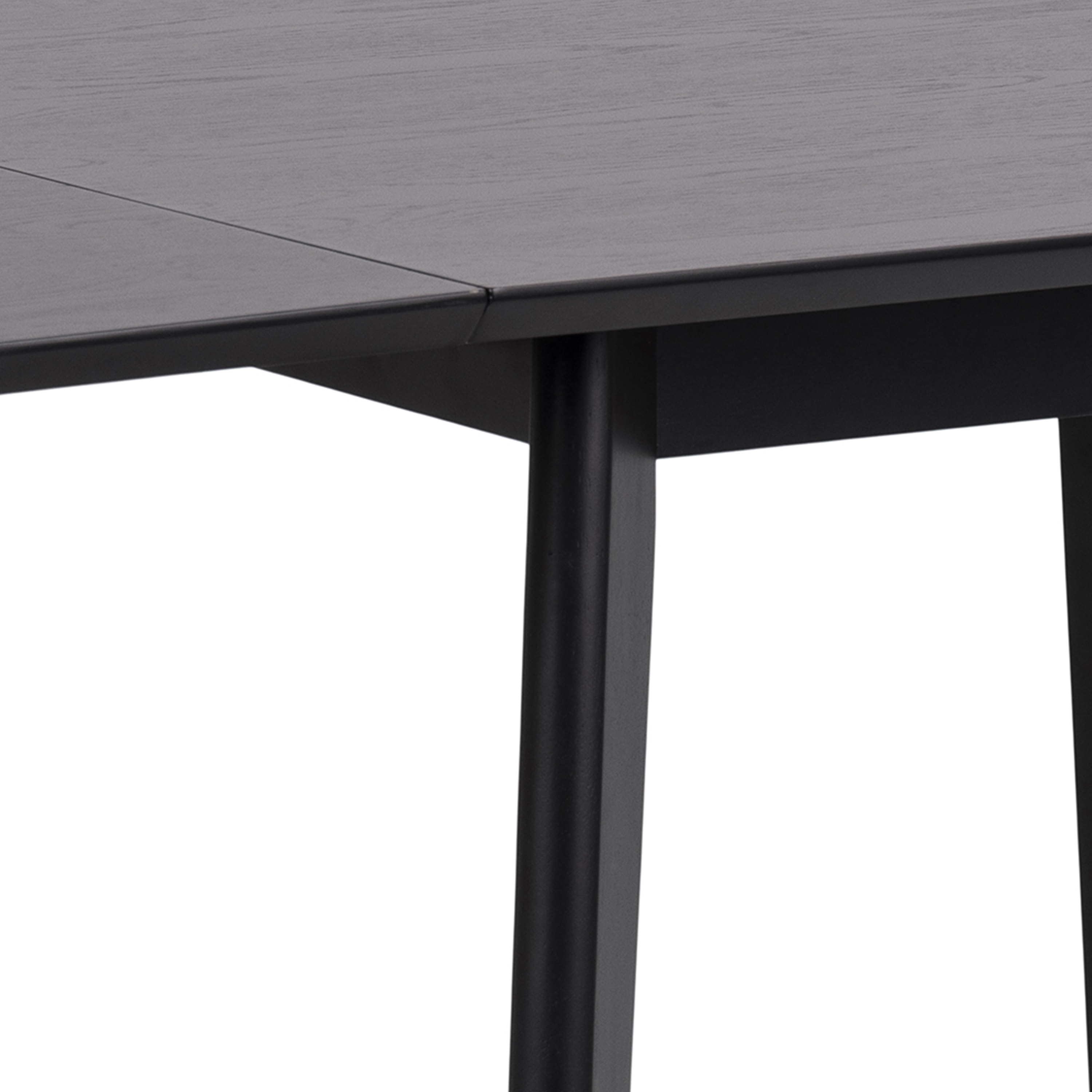 Roxby Extending Dining Table 80-120cm in Black - Image 7