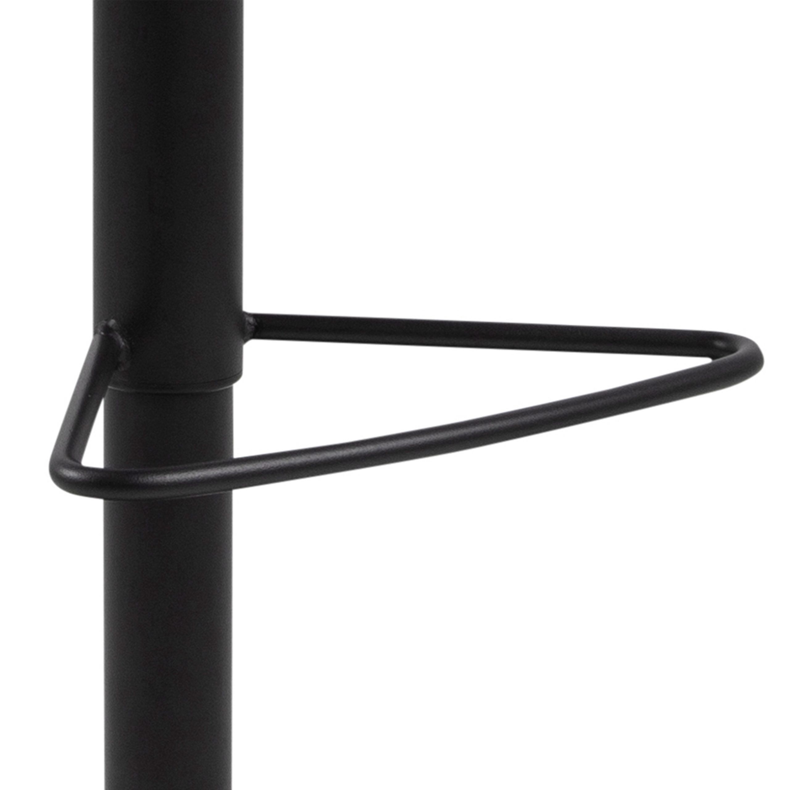 Kimmy Bar Stool in Grey Fabic Set of 2 - Image 6
