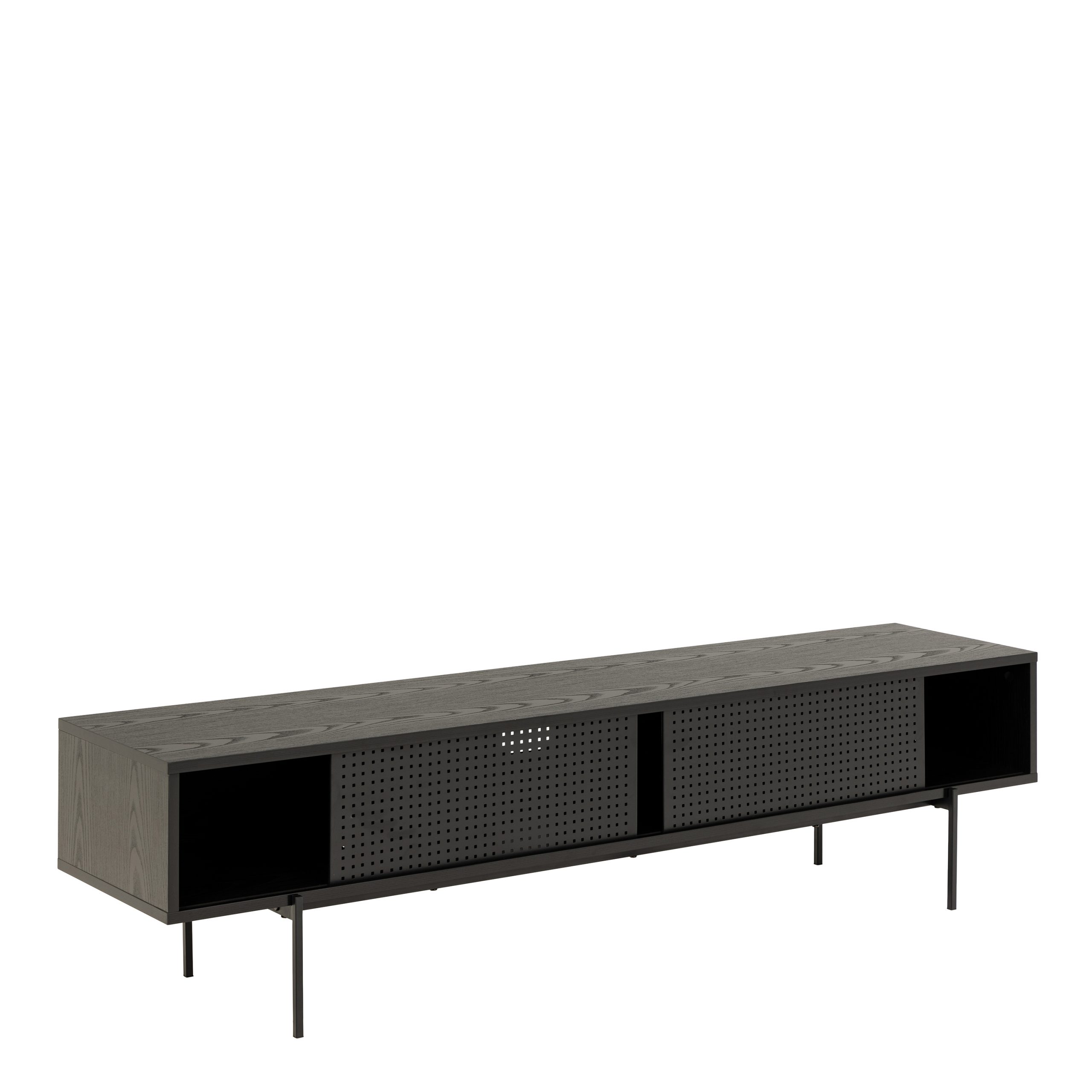 Angus TV Unit in Black - Image 2
