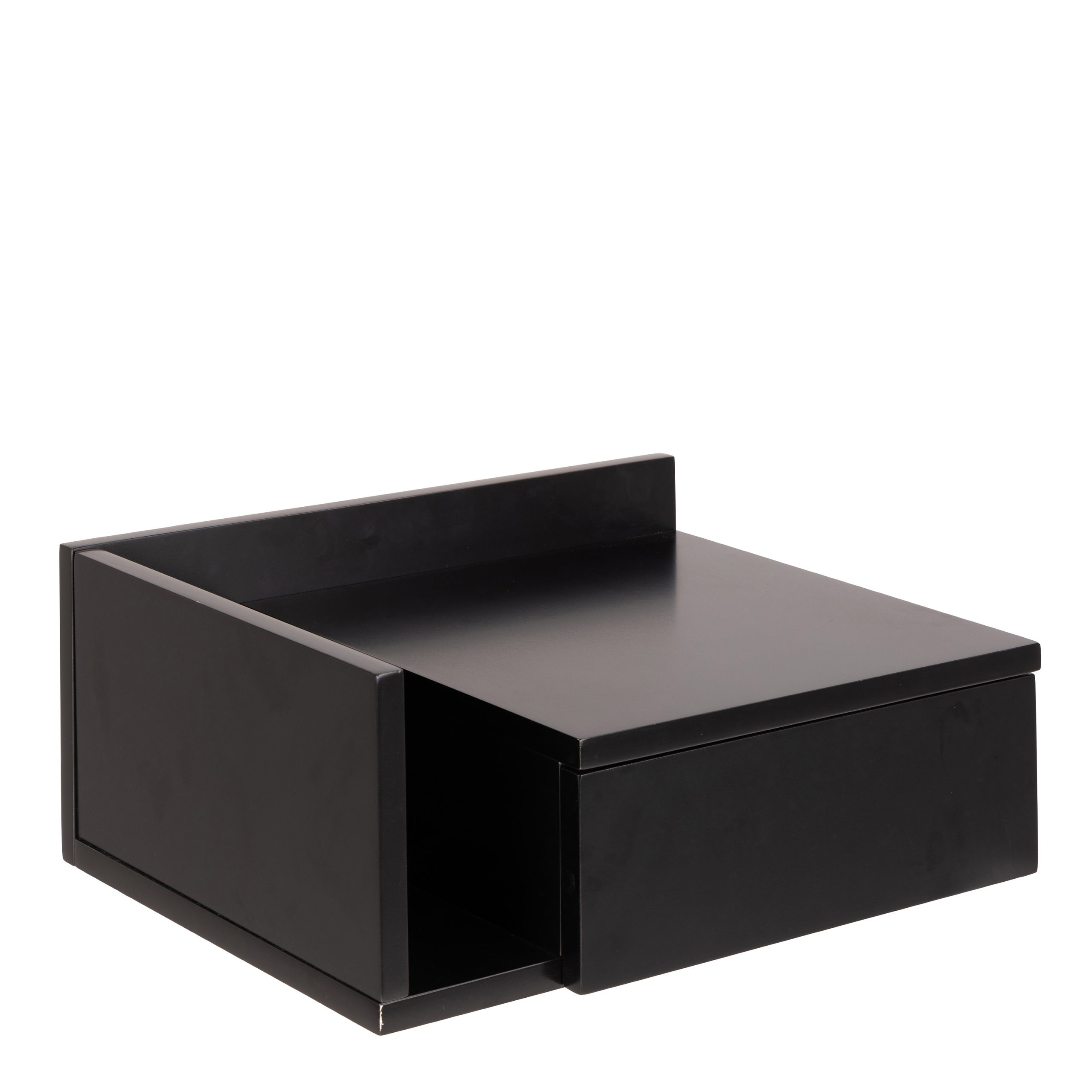 Ashlan Bedside Table in Black - Image 3