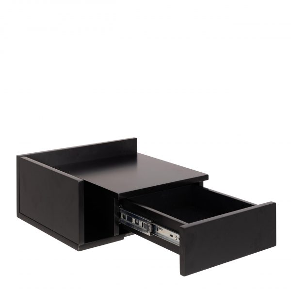 Ashlan Bedside Table in Black - Image 6