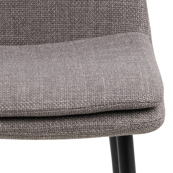 Becca Dining Chair in Light Brown Set of 4 - Image 5