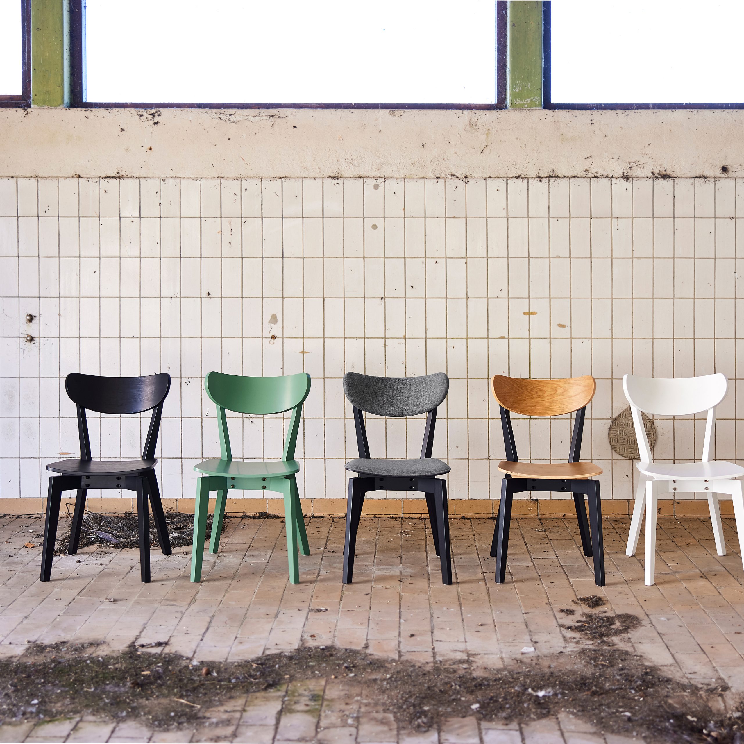 Roxby Dining Chair in White Set of 2 - Image 4