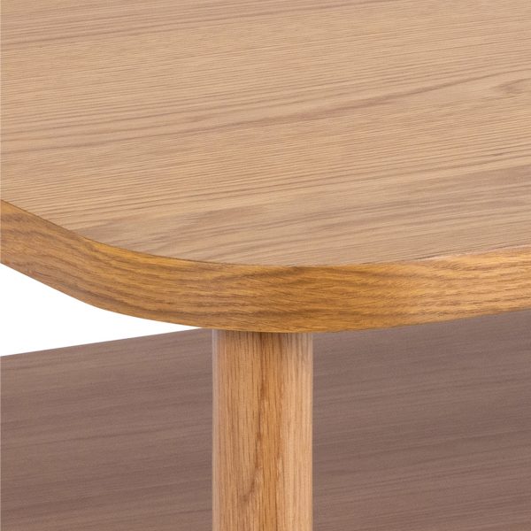 Banbury Square Coffee Table in Oak - Image 5