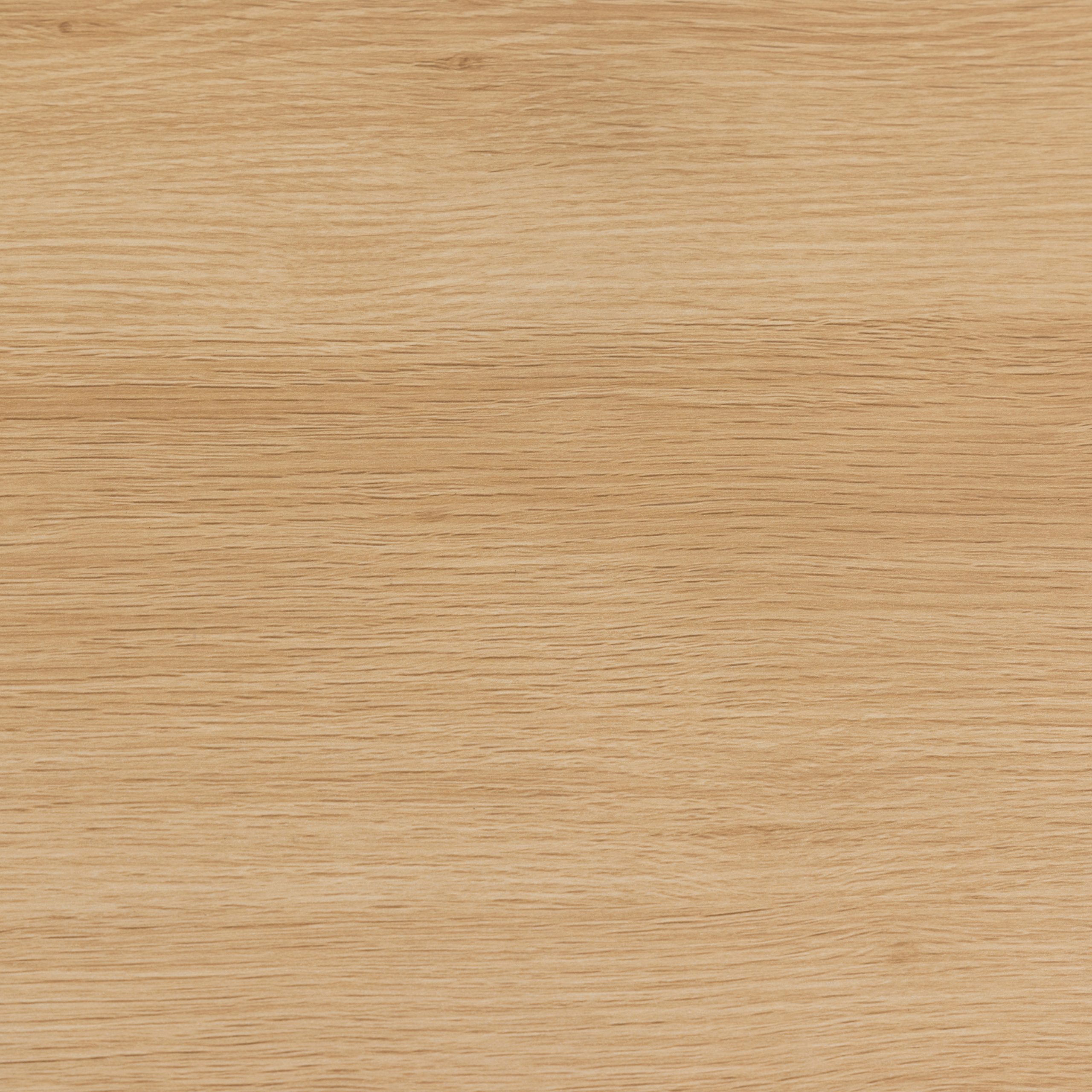 Albany 2 Drawer Bedside Table in Oak/Black Legs - Image 6