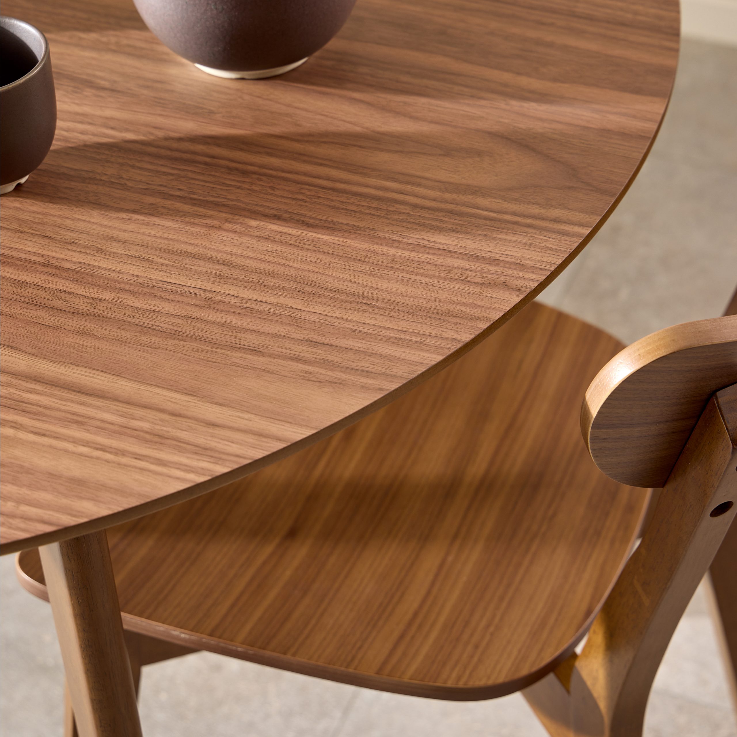 Roxby Dining Chairs in Walnut Set of 2 - Image 4